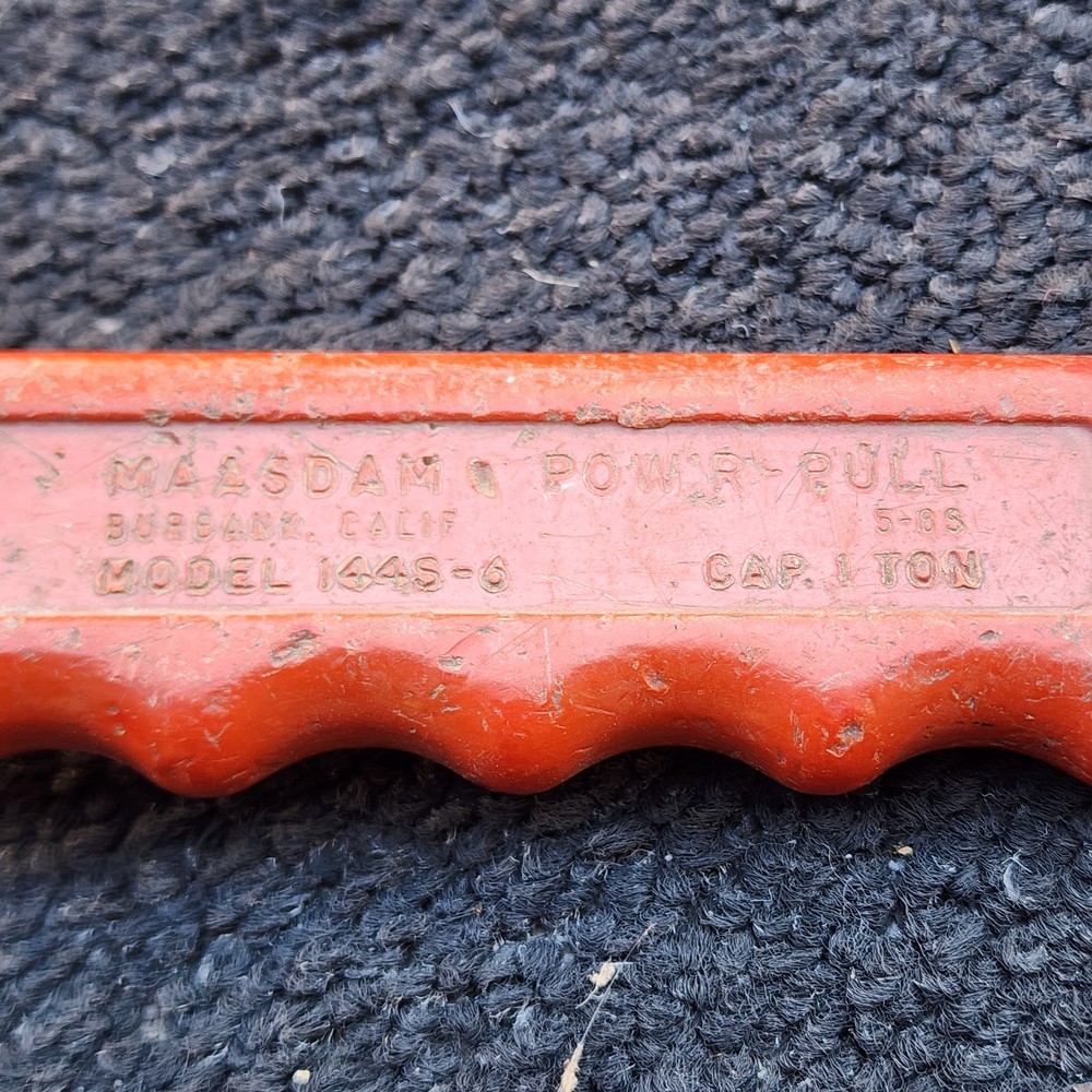 Winch Puller Power Pull 144S-6 1 Ton 12' Cable Length Used