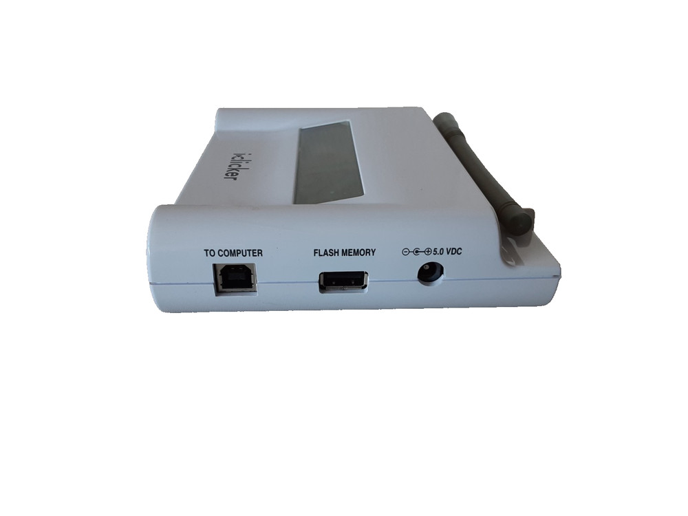 i-Clicker TMX14 Instructor Base Station USB with 32 Response Remotes - UNTESTED