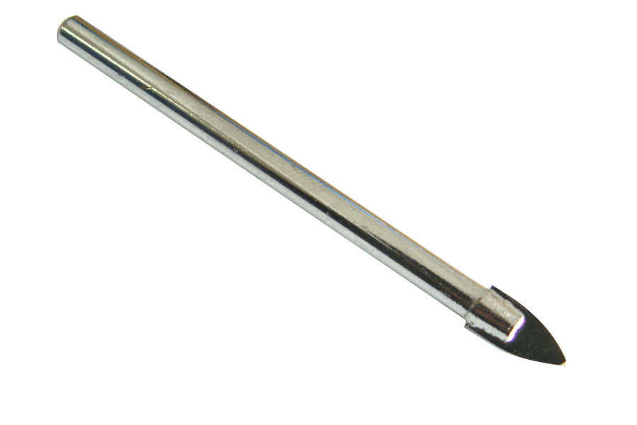 Glass drill bit with straight shank Ø 12 mm