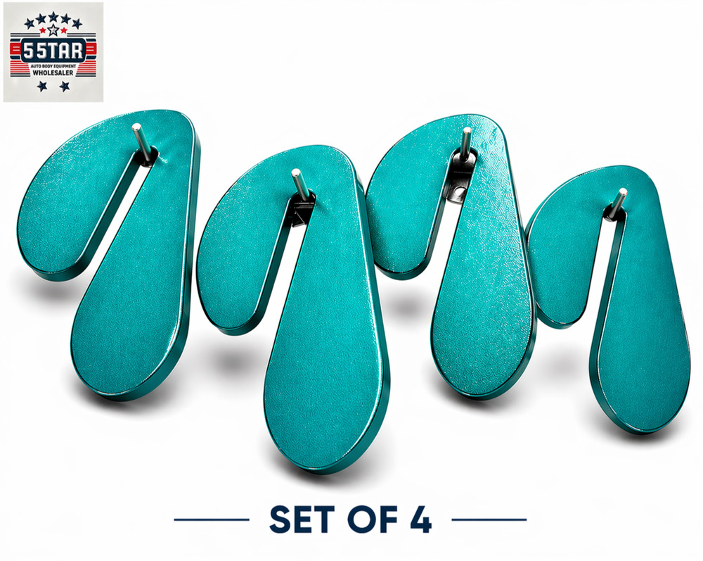 4X Chief Style Slotted Chain Plate 606548 Frame Machine Auto Body Pulling Tools