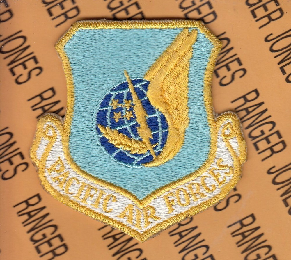 USAF Air Force Pacific Air Forces PAF shield 3.25" patch