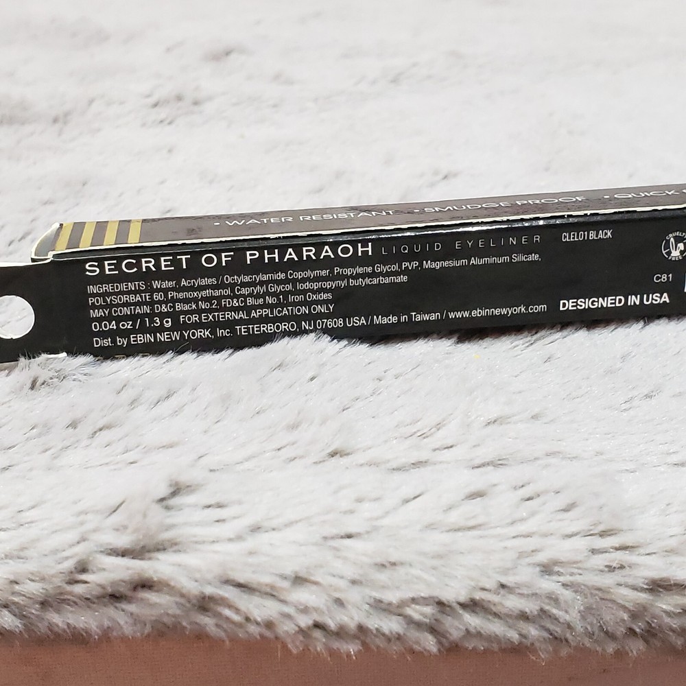Ebin Secret Of Pharaoh Liquid Eye Liner Black