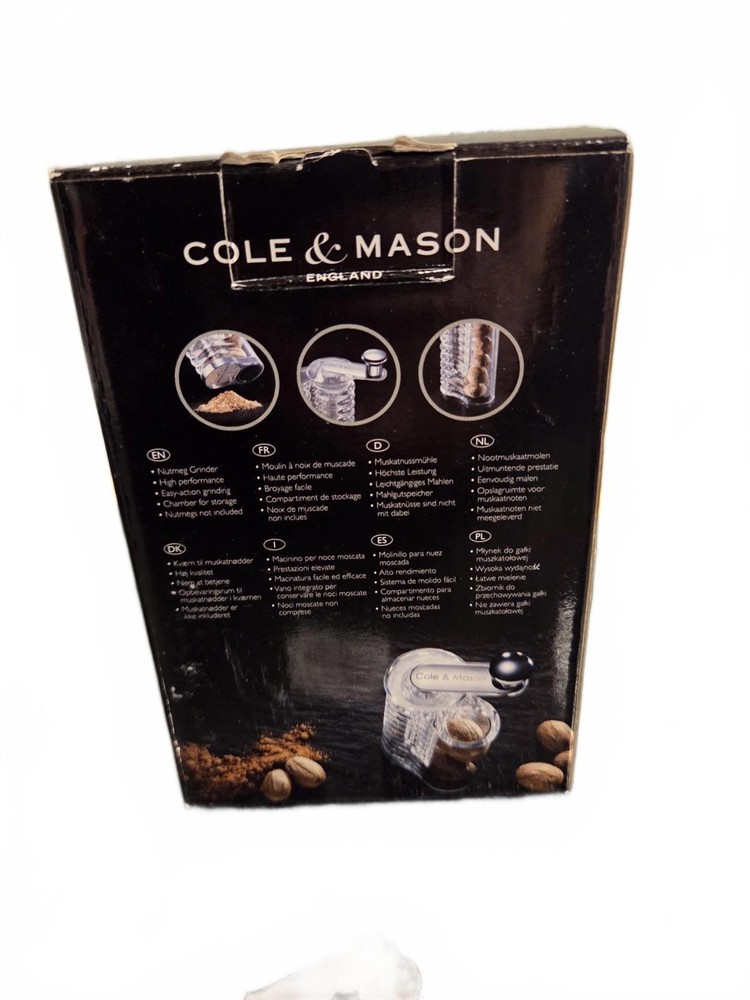 Nutmeg Grinder | Cole & Mason - Made in USA - CA