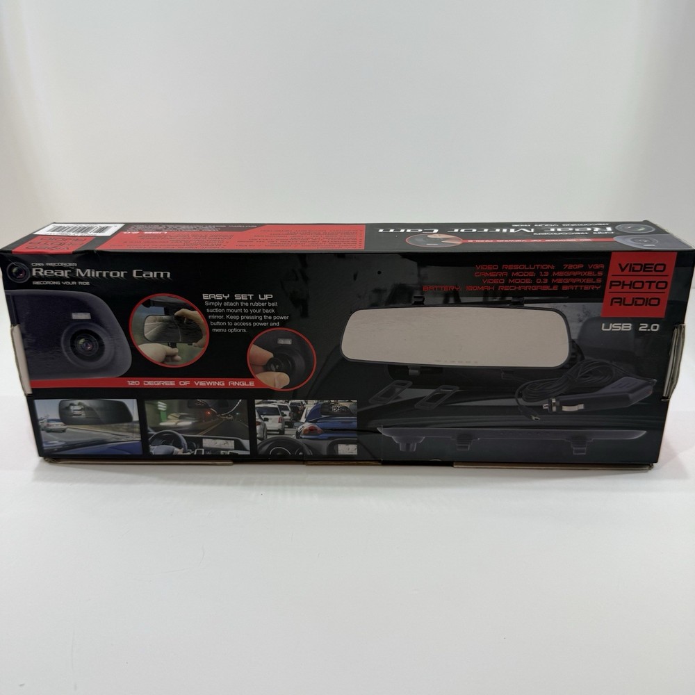Car Recorder Rear Mirror Cam