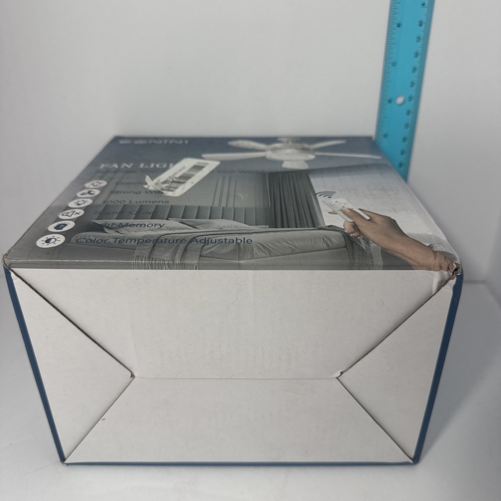 Eonini fan light Add a ceiling fan anywhere (open box return) TESTED 100%.