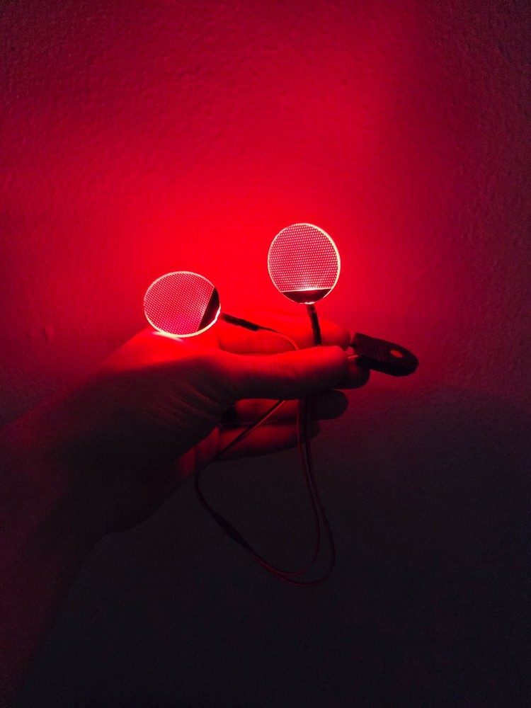 29mm Round LED Light Module – Cosplay Helmet Prop Glow Insert