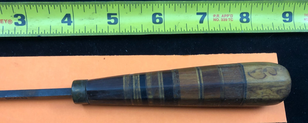 C. MAIERS - 5/16" BACK BENT CHISEL - GREAT HANDLE-