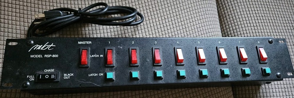 MBT RSP 800 8 Channel Multi Switch Controller Power Distribution System AC 110V