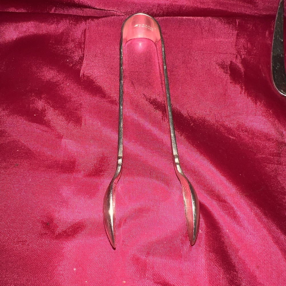 Bremer Silberwarenfabrik Tongs & Cold Meat Fork