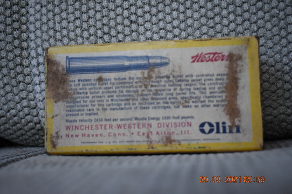 Hornady's Frontier / Western Super X Silvertip / Remington Kleanbore Empty Boxes