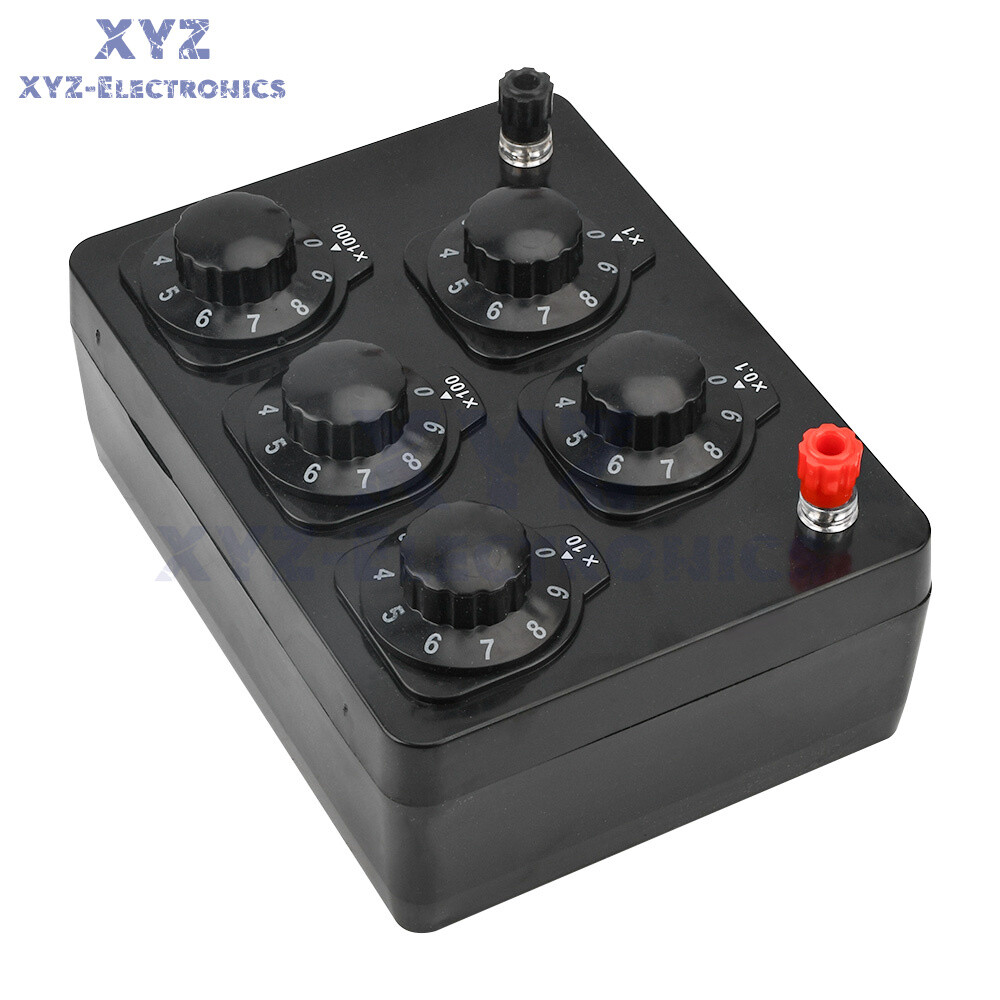 0-9999.9 Ohm Variable Resistance Box Decade Resistor For Physical Resistance Box