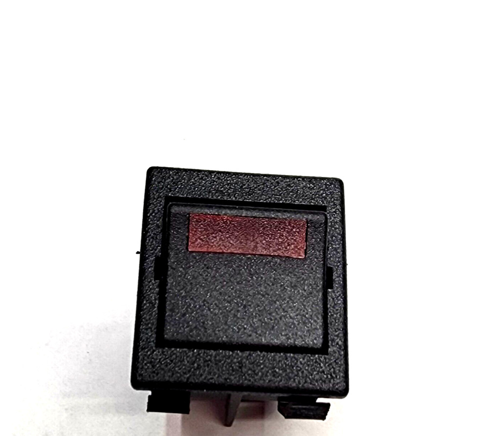 (2-PACK) ITW BLACK ON/OFF ROCKER SWITCH w/RED INDICATOR LIGHT *A2