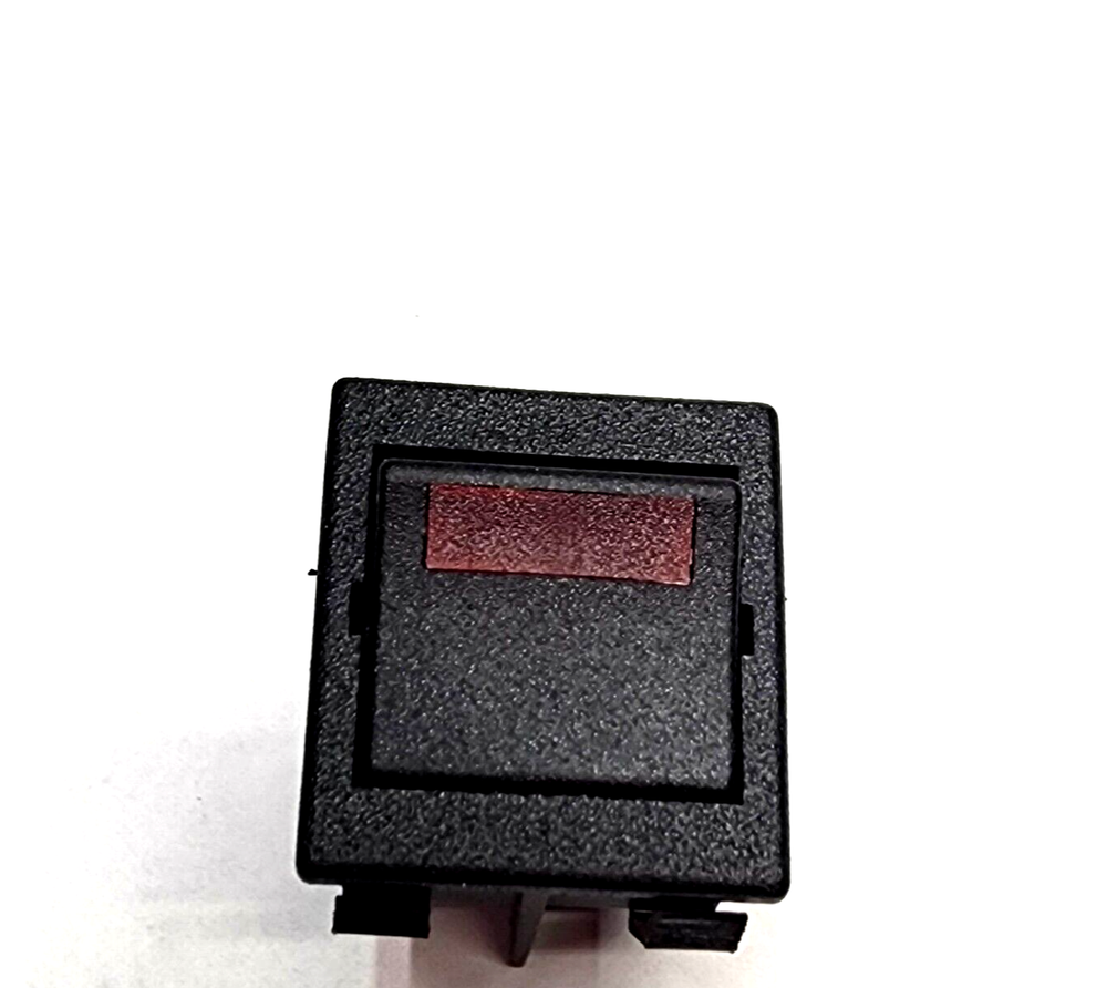 (2-PACK) ITW BLACK ON/OFF ROCKER SWITCH w/RED INDICATOR LIGHT *A2