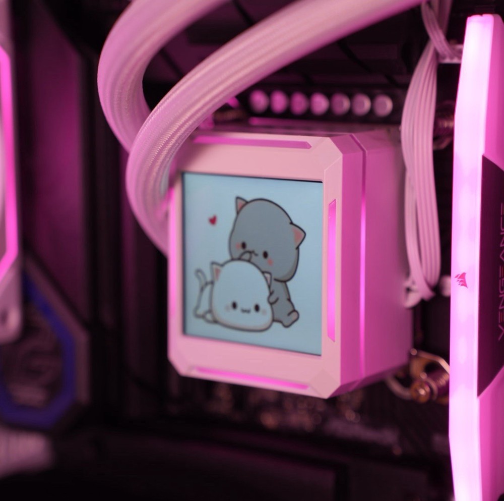 PC Case LCD AIO and Fans