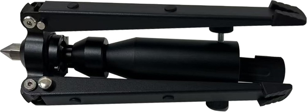 Prism Pole Stabilizer, Range Pole Ground Stand Base with 5/8-11 Female Pole Tip