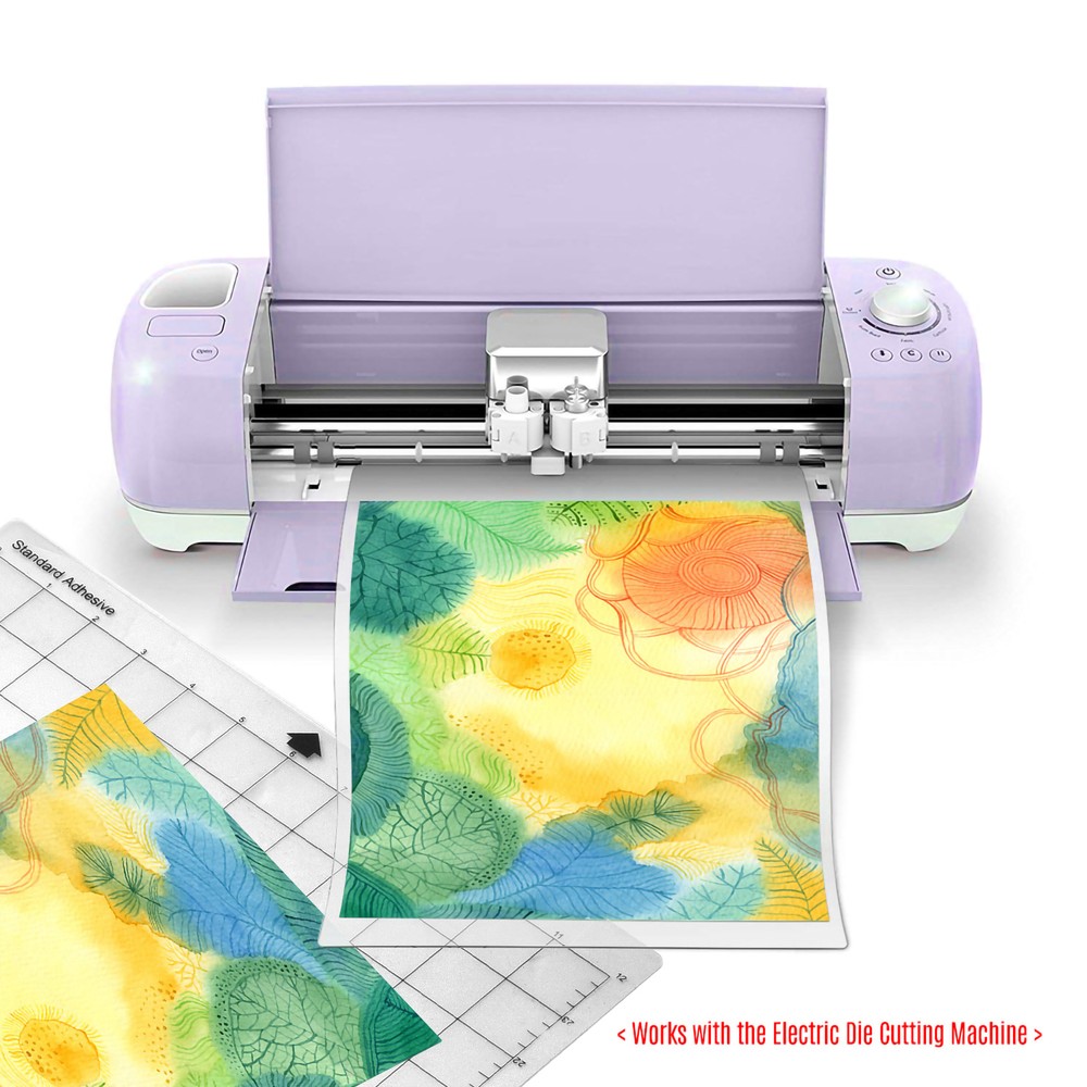 Replacement Cutting Mat Transparent Adhesive Cricut Mat Mat with Measuring B6W4