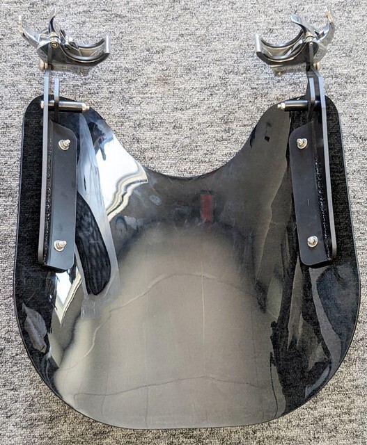 Calsci 12" Tinted Windshield for Harley Softail Standard FXST
