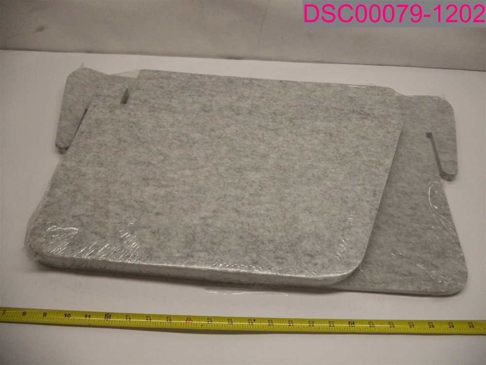 Practical Products, llc. Acoustic Divider Sound Reducing Study Station Gray