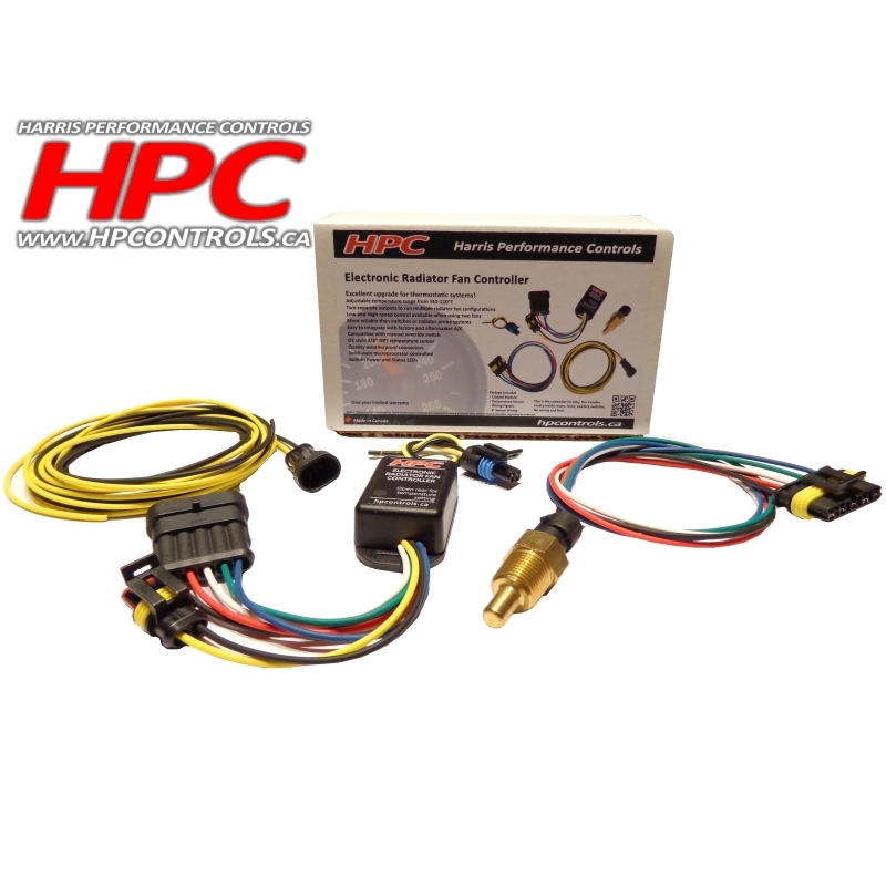HPC Electronic Radiator Fan Controller - Control Module with Sensor (102001)
