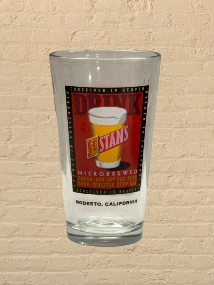 Modesto Microbrewery Glass