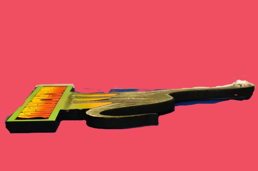 Brachiosaurus Dinosaur 3D Hand Crafted Wooden Wall Hanging Artwork