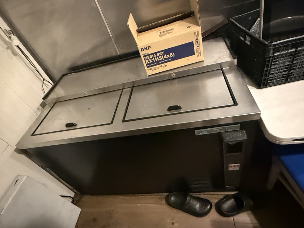 True Commercial Refrigerated Prep Table 2 Doors Standard Top