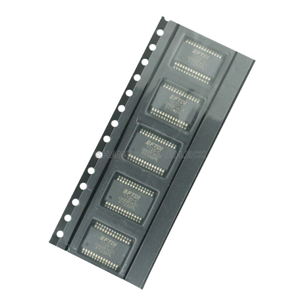 Genuine FTDI FT232 FT232RL USB TO SERIAL UART SSOP-28 IC