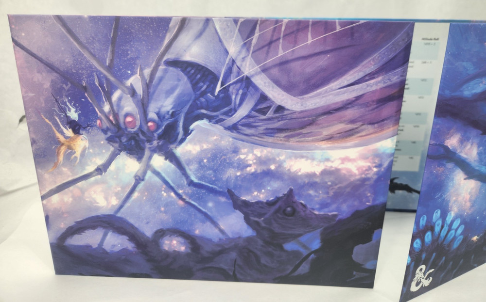 Dungeons & Dragons 5th Ed 5E DM's Spelljammer Dungeon Master's Screen 4-Panel