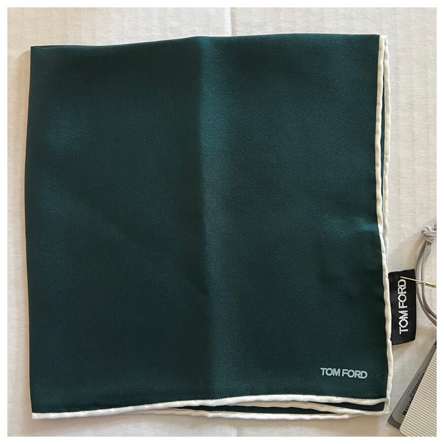 TOM FORD Logo-Print Pocket Square