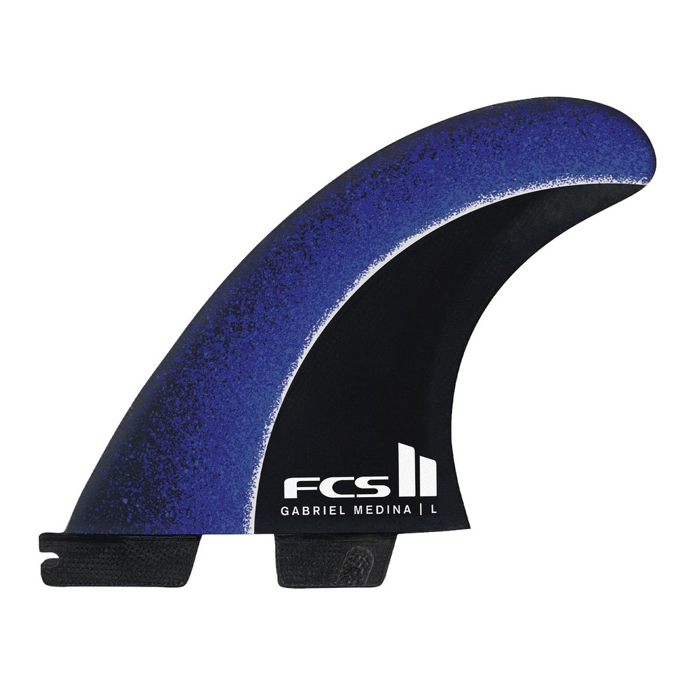 FCS 2 GM PC Aircore Tri-Fin Set Blue XL