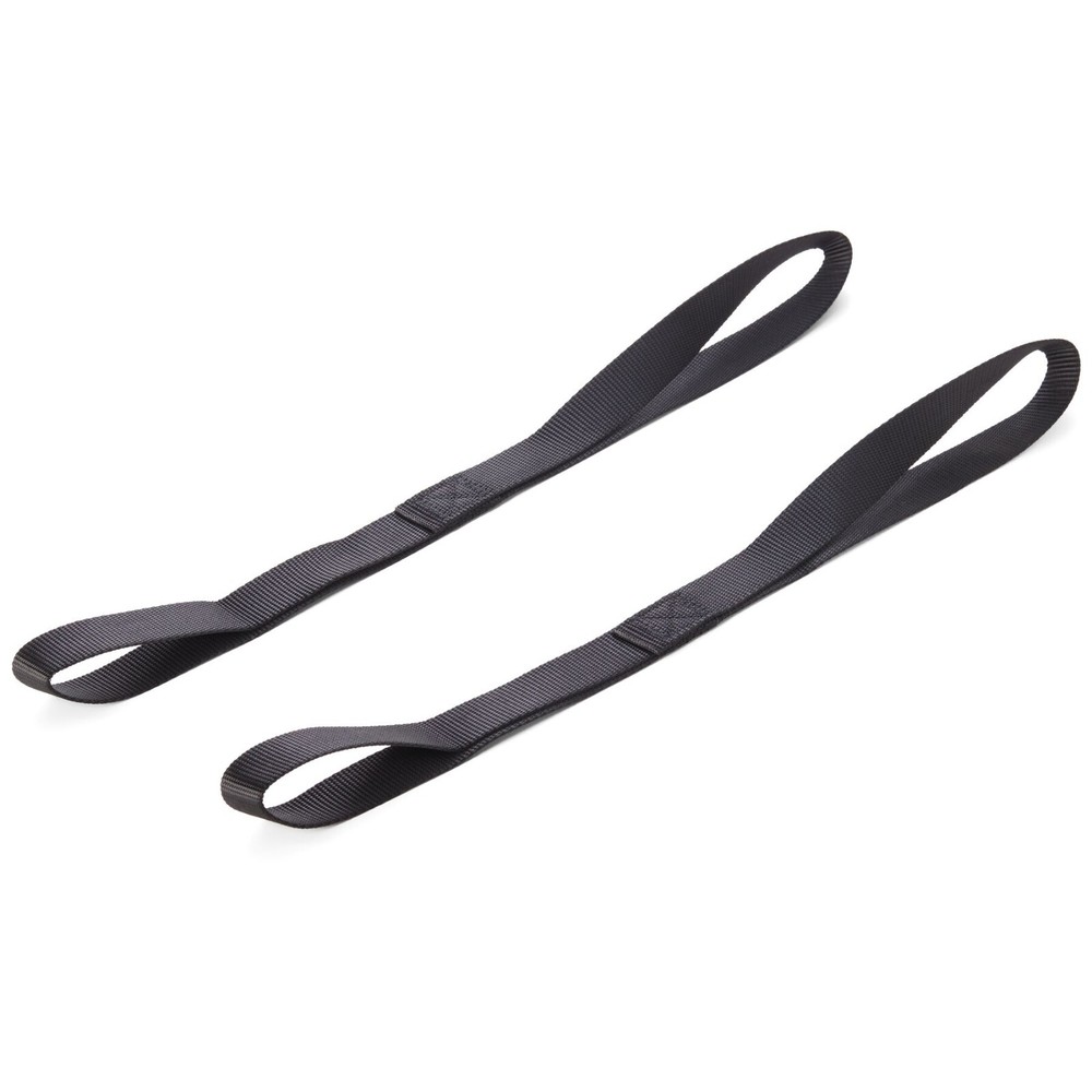 360 TWIN TIE DOWN LOOP EXTENSIONS 18" BLACK