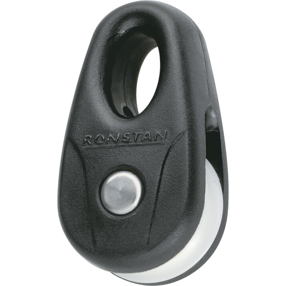 Ronstan Rf13101-2 Kite Block Black White Sheave Pair