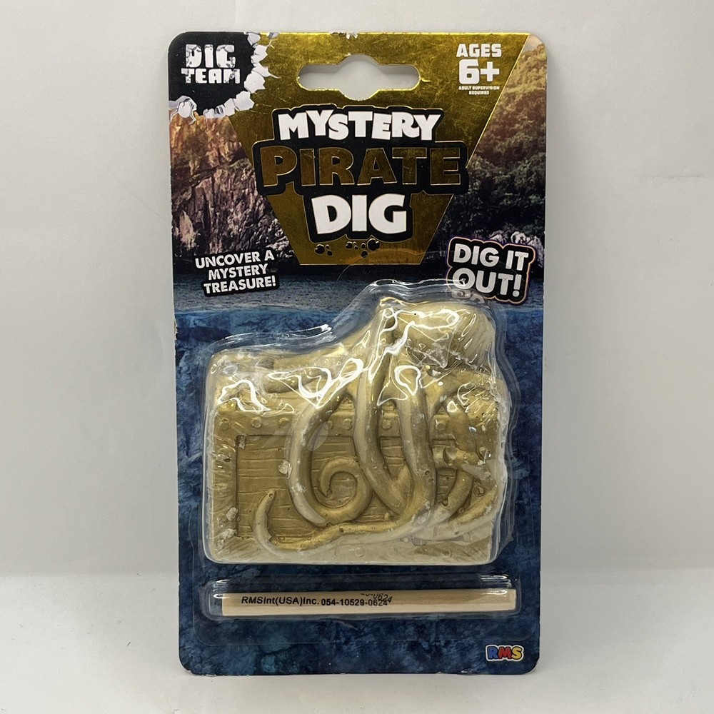 Dig Team - Mystery Pirate Dig - Ages 6+ Fun Activity - New Unopened
