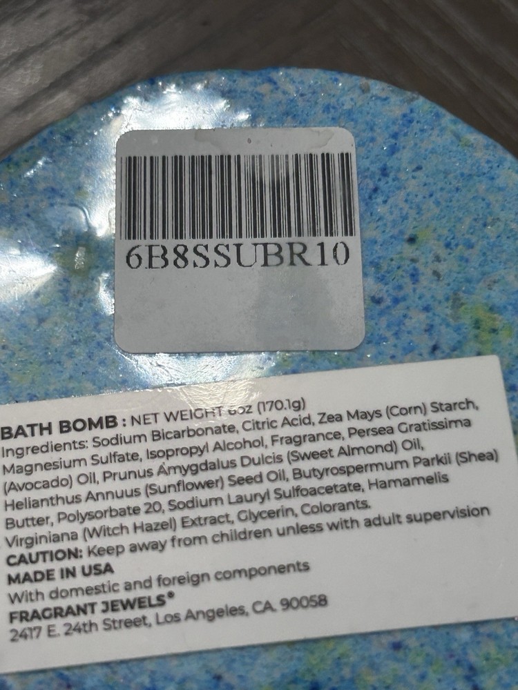 fragrant jewels bath bombs