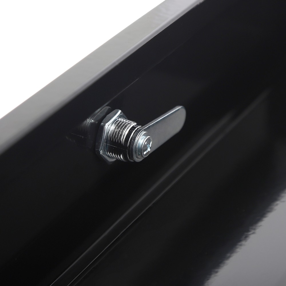 Sliding Pull-Out Under Desk Drawer with Lock for Organized Office Space