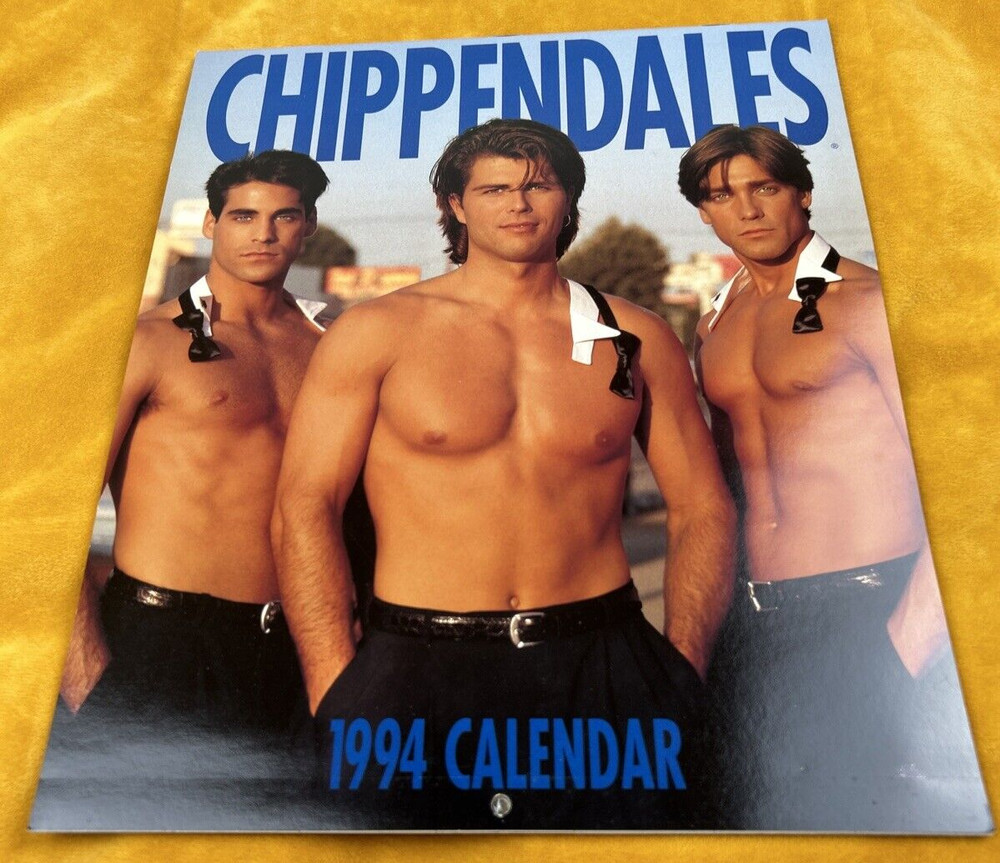 CHIPPENDALES CALENDAR 1994 COLLECTORS ITEM