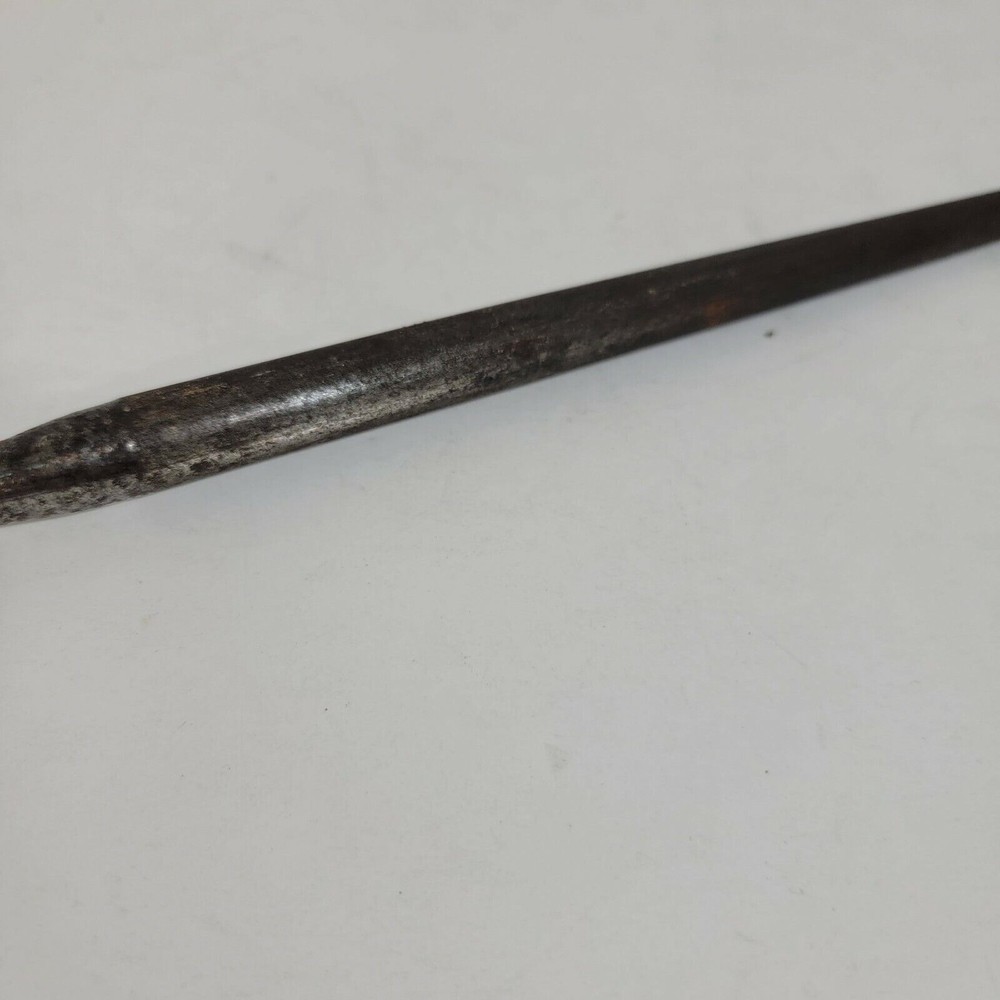 Vintage Lees Dark Brown Stag Handle Knife Sharpener