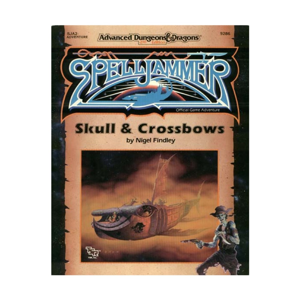 TSR Spelljammer Skull & Crossbows Fair+