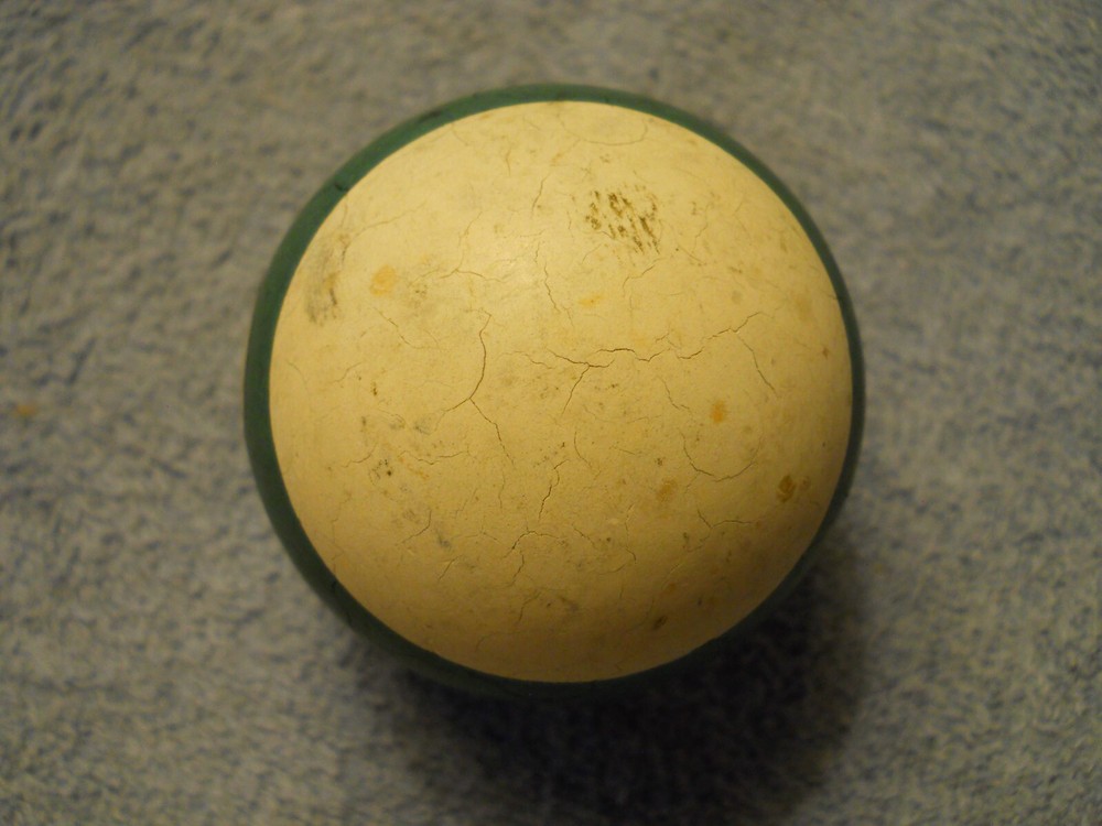 Vintage Clay Billiard Ball- #14