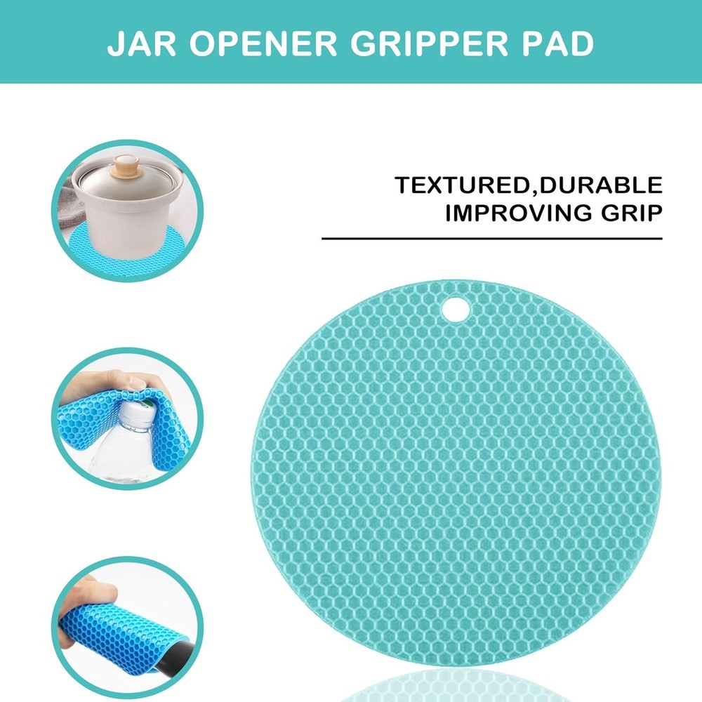 Jar Opener for Weak Hands Seniors with Arthritis 5 in 1 Multi Function Bottle