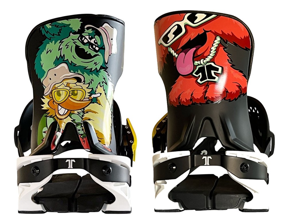 Technine Pro Slugger Snowboard Bindings Medium (US 6-8) New 2026