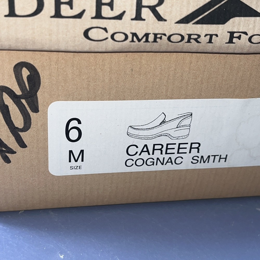 dear stage “career”(cognac smooth) size 6 M