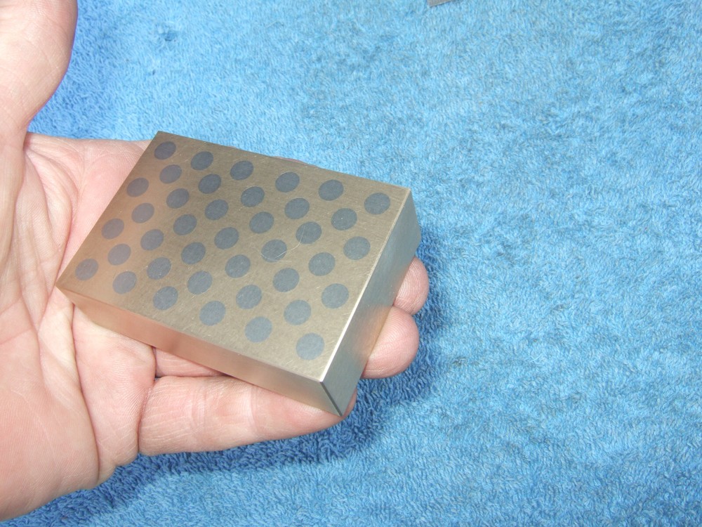 MAGNETIC TRANSFER BLOCKS US MADE FRESH GROUND w/HERMANN SCHMIDT MSB TOOLMAKER