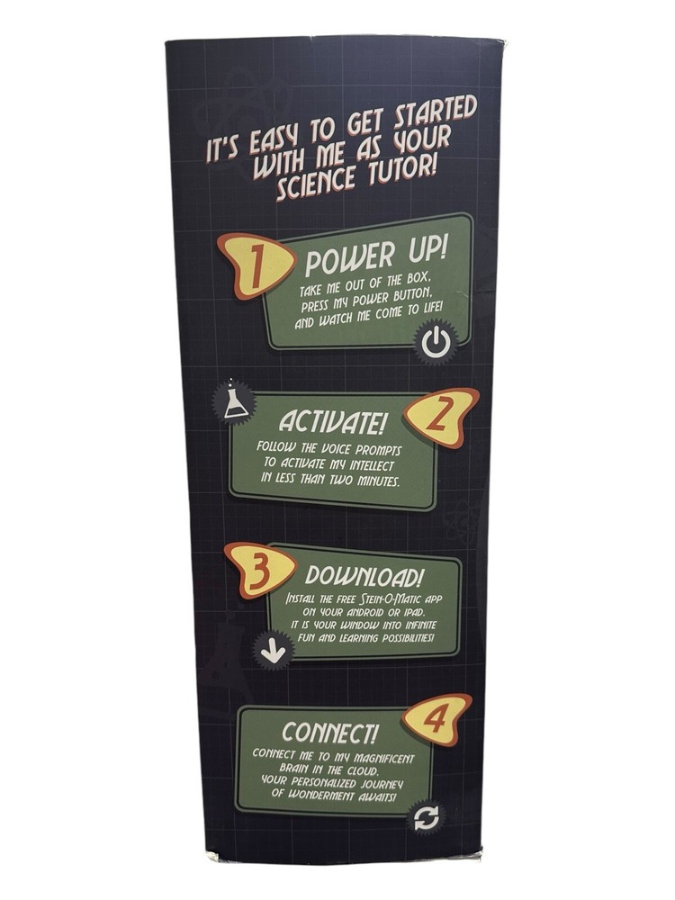 Professor Einstein Interactive Robot Tutor Your Personal Genius!