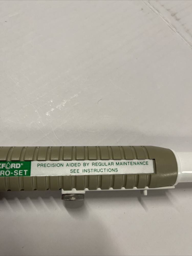 Oxford macro-set transfer pipetting system. NEW In original package&instructions