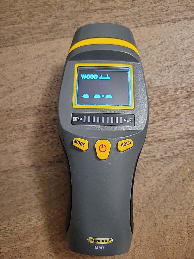 General Tools mm9 Detect Pin and Pinless Combo Moisture Meter