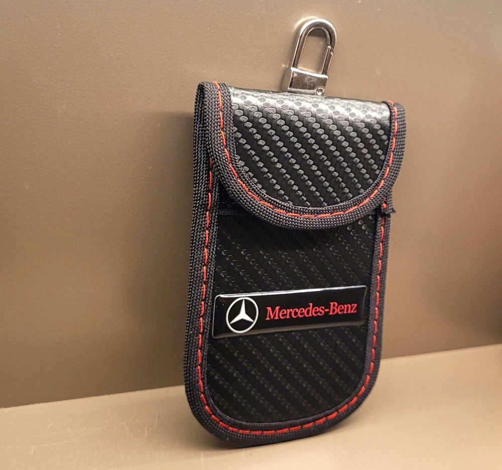 Mercedes Benz , 2 x PACK Faraday Pouch, A Class, B Class, C Class, E Class, CLK,