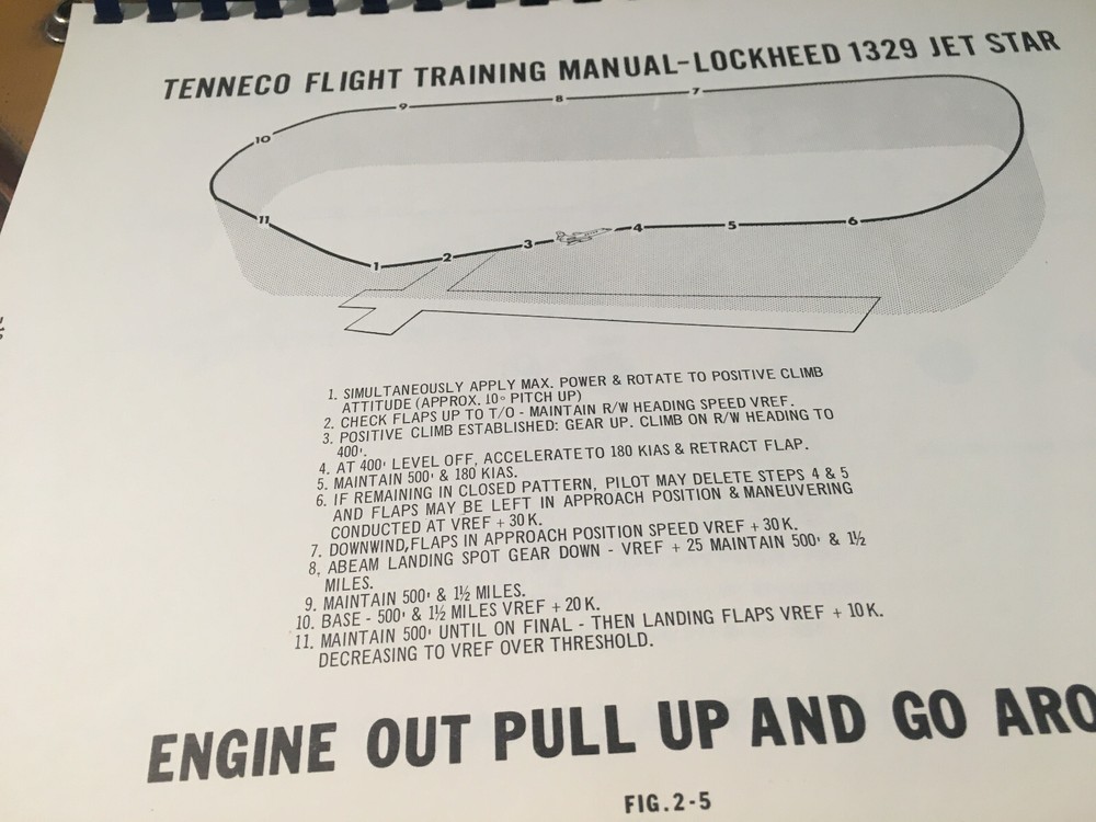 Lockheed 1329 JetStar Flight Training Manual