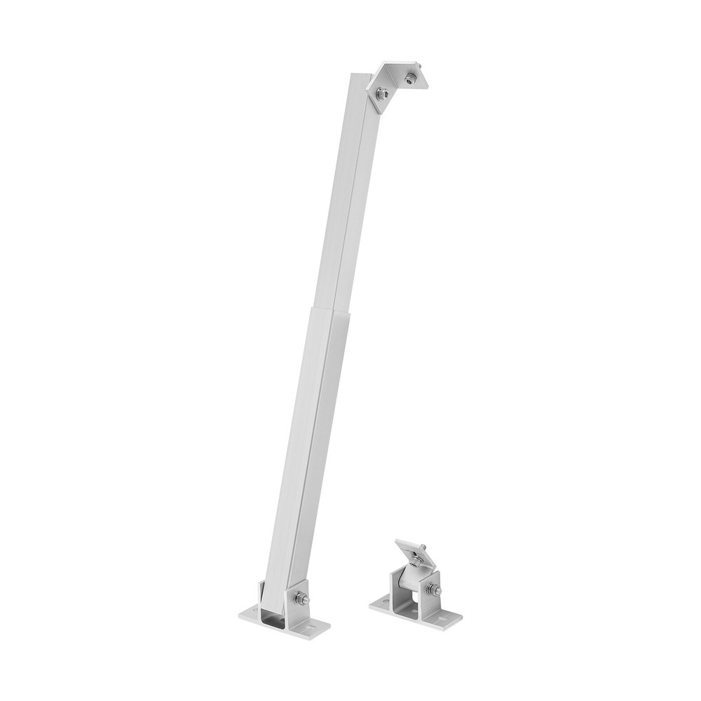 2-Pack Adjustable Solar Panel Mounting Brackets for RVs, Roofs, and Floors