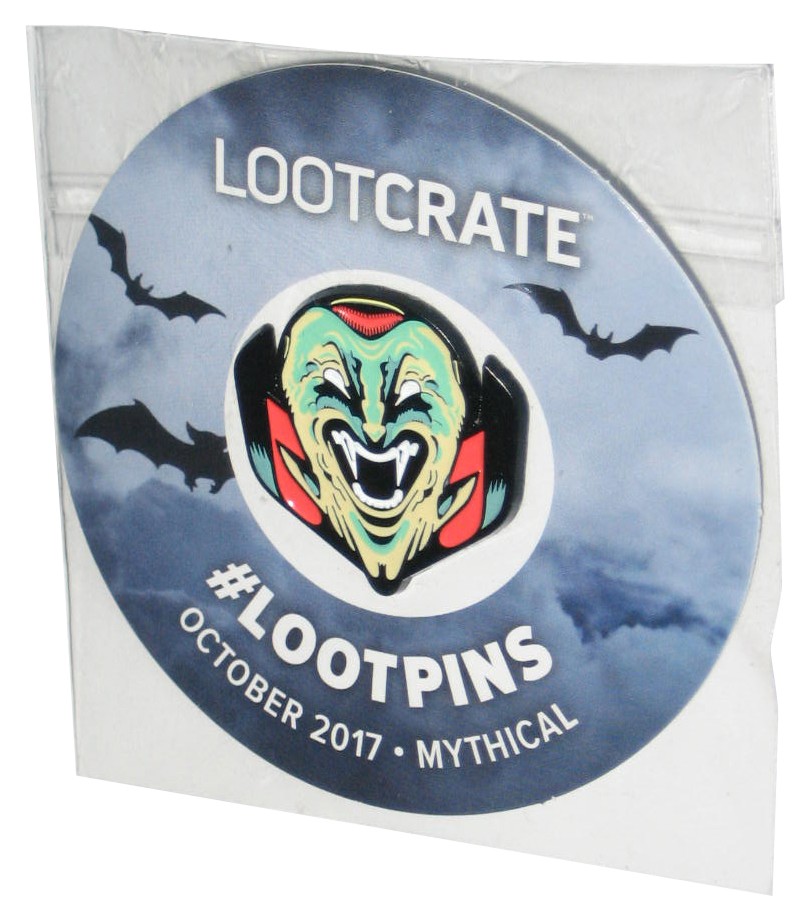 Dracula October 2017 Mythical Lootcrate Exclusive Pin